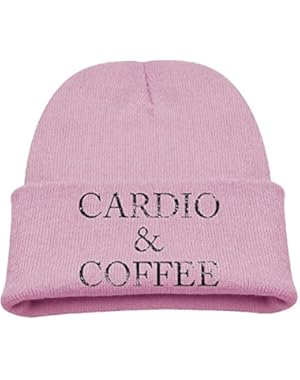 Cardio and Coffee Funny Boy's SOF Hat Lovely Cotton Cap Beanies