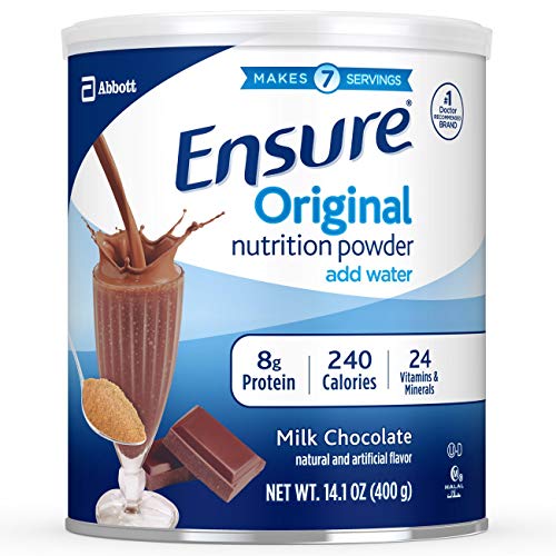 Ensure Original Nutrition Shake Powder - Pack of 3 Jars - 14.1 oz per Jar - Milk Chocolate - Meal Re - //coolthings.us