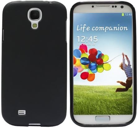JKase Slim-Fit Streamline Ultra Durable TPU Case Compatible for Samsung Galaxy S4 SIV S IV i9500 - Retail Packaging (Matte Black)