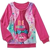 Trolls Girls' Be Unique Minky Sweatshirt