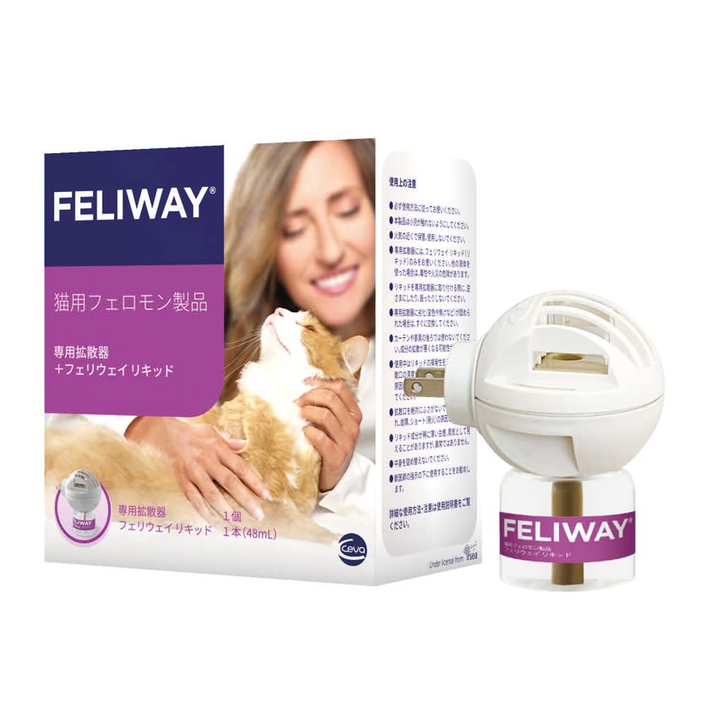 セバ・ジャパン フェリウェイ 猫用 専用拡散器1個+リキッド48mL商品画像