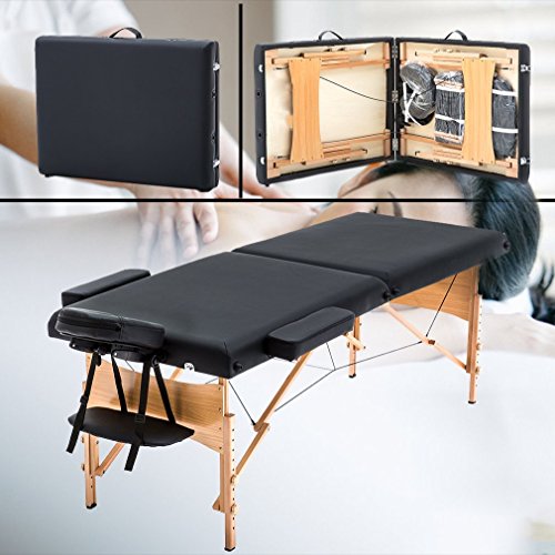 2 Massage+Portable+Adjustable+Height+Storage