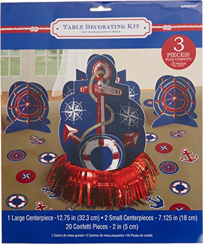 Amscan Anchors Aweigh Party Table Decorating Kit