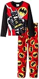 Batman Lego Big Boys' Block Hero 2-Piece Pajama Set