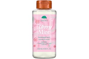 Tree Hut Merry Mint Foaming Gel Wash, Moisturizing & Hydrating Body Wash with Shea Butter, Gently Cleanses for Soft, Fresh & Radiant Skin, 18 fl oz