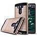 LG V10 Case,eTzone for LG V10 Heavy Duty Tough Rugged Dual Layer,Shock Absorption Armor Holster Defender Hybrid Protective TPU Case Cover+PC Case (V10 Gold)