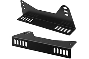 Bucket Race Seat Bracket Providing Rustproof Adjustable Sliding Rails for Position Tuning and Simple Setups Bucket Race Seat 