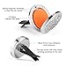 2 Pack Aromatherapy Car Diffuser Vent Clip 30mm Stainless Steel Car Diffuser Locket by AromaHouse(Tree of Life & Cloud)