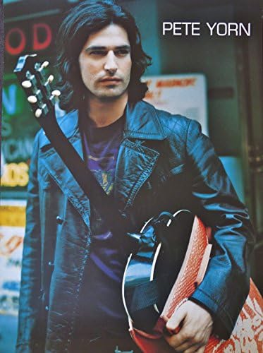 Pete Yorn - Musicforthemorningafter/Guitar - Rare Advertising Poster - 18x24