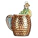 Old World Christmas Glass Blown Ornament Moscow Mule Mug (32273)