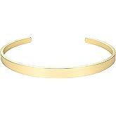 Amazon Essentials Cuff Bracelet, 8"