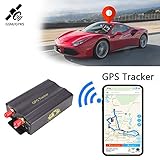 GPS GPRS SMS Real-time tracker TK103A Quad band SD card slot anti-theft move alarm by SMS