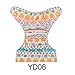ALVABABY New Printed Design Reuseable Washable Pocket Cloth Diaper Nappy + 2 Inserts YD06