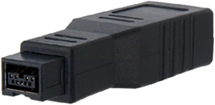 Homyl IEEE 1394 Firewire 800 adaptador de FireWire 400 a 6 Pin Hembra a