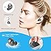 Bluetooth Wireless Earbuds, Bluetooth Headset Wireless Earphones IPX7 Waterproof Bluetooth 5.0 Stereo Hi-Fi Sound with 2200mAh Charging Case (Black)