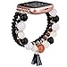 TOROTOP Bracelet Compatible for Fitbit Versa Bands Versa 2 Band Women/Versa Lite Band/Versa SE Bands Women, Handmade Fashion Elastic Beaded Strap Replacement for Versa 2018,2019 all model