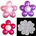 yueton Pack of 50 Portable Flower Shape Balloon Clips Holder for Wedding Event Decorations Birthday Party Supplies