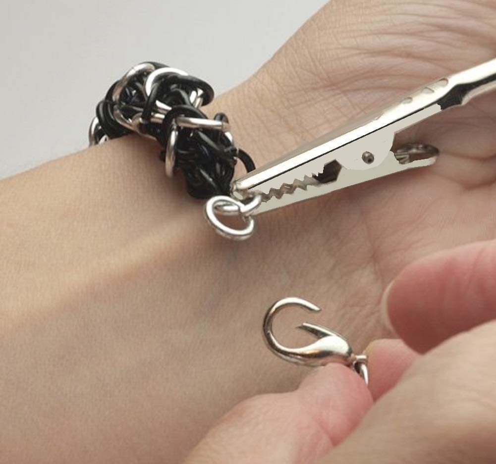 Set of 2 Rose Gold Extreme Helping Hands Bracelet Helper. A Tool That