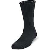 Under Armour Boys' Training Cotton Crew Socks (3-Pairs)