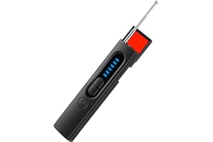Hidden Camera Detector, Compatible for GPS Tracker, Listening Device, Anti-Spy Detector, Bug, RF Signal, 5 Levels 4 Professio