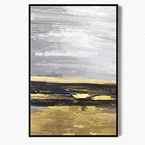 signwin Framed Canvas Wall Art Abstract Landscape Canvas...