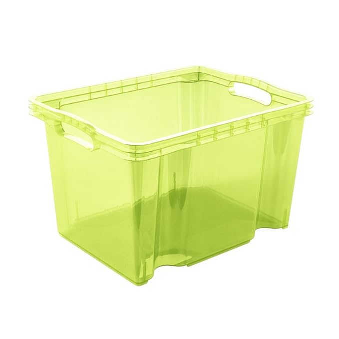 keeeper Aufbewahrungsbox mit integrierten Griffen, Größe: M, 35 x 27 x