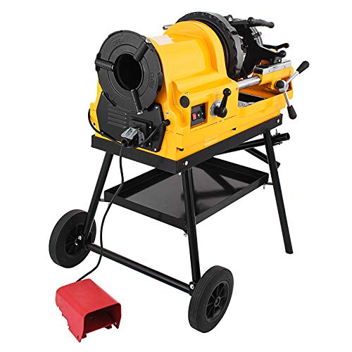 Mophorn Threading Machine 1/2" - 4" Power Pipe Threader NPT Electric Threader with Foot Switch - Thumbnail 3