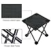 Garne T Mini Portable Folding Stool,Slacker Chair Outdoor Folding Chair for Camping,Fishing,Travel,Hiking,Garden,Beach, Quickly-Fold Chair Oxford Cloth with Carry Bag