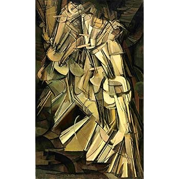 Amazon.com: Marcel Duchamp Nude Descending a Staircase (no. 2) 1912
