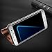 AICase Galaxy S7 Edge Case, Luxury Translucent View Window Sleep/Wake Up Function Cover Mirror Screen Flip Electroplate Plating Stand Full Body Protective Case for Samsung Galaxy S7 Edge (Rose Gold)