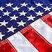 American Usa Us Flag 3x5 ft - Deluxe Embroidered Stars, Heavy Duty Durable Flags Built for Outdoors, Vivid Color, Sewn Stripes, Brass Grommets, Double Stitched UV Protection Perfect for Outside