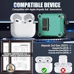 Pohgelan Compatible with AirPods 3rd Generation