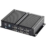 HUNSN BY02 Mini-pc – Intel I9 10880H, 32GB RAM, 256GB SSD + 1TB HDD, 2x LAN, 4K – Windows 11 Pro, Ideaal Voor Server Of HTPC