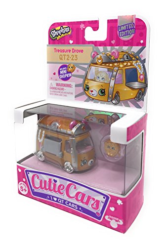 Shopkins Cutie Car TREASURE DROVE QT2-23 Limited Edition SUPER RARE