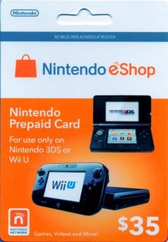 Amazon Nintendo Eshop Card 35 ニンテンドー イーショップ カード 35ドル Nintendo 3ds Wii U 海外輸入北米版 ゲーム