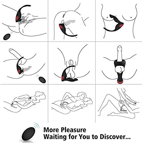Practical 9 Modes Powerful P~ênís çô-çk r-i-ng Medical Silicone G-Stímülátor,XlizSHIRT