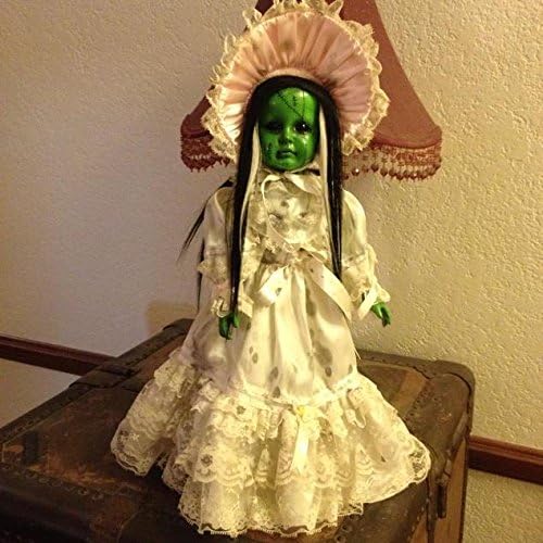 Musical Bride Of Frankenstein w Bonnet Creepy Horror Doll by Bastet2329 Christie Creepy Dolls