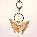 Jzcky Shzrp Pretty Butterfly Shape Crystal Rhinestone Keychain Key Chain Sparkling Key Ring Charm Purse Pendant Handbag Bag Decoration Holiday Gift