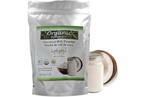 Laksoil Organic Coconut Milk Powder, 1LB/454g