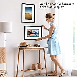 Americanflat 12x16 Picture Frame in Black