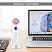 Face Care EMS Beauty Machine for Facial Skin Lifting Tighten Fine Lines Wrinkle Acne Remove (White)