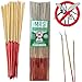 MRS Mosquito Repellent Sticks Citronella Lemongrass - 15" Insect Repellent Incense Sticks - 100% Natural - Burn 40 Mins Each - 60 Hours - BEST VALUE (Pack of 90)