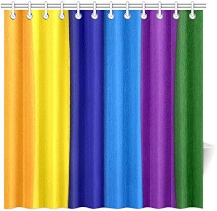 qyueshang cortina de ducha de papel