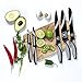 The Sports Vault NFL Oakland Raiders 5-Piece Kitchen Knife Set