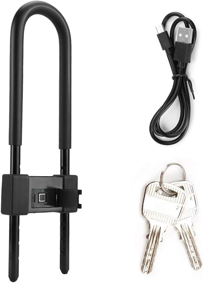 fingerprint bicycle lock