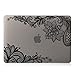 Batianda Lace Case for MacBook Air 13 Hard Protective Cover for Apple MacBook Air 13.3 (Model:A1369 / A1466) Not Compatible for New 2018 Version with Retina (Grey)