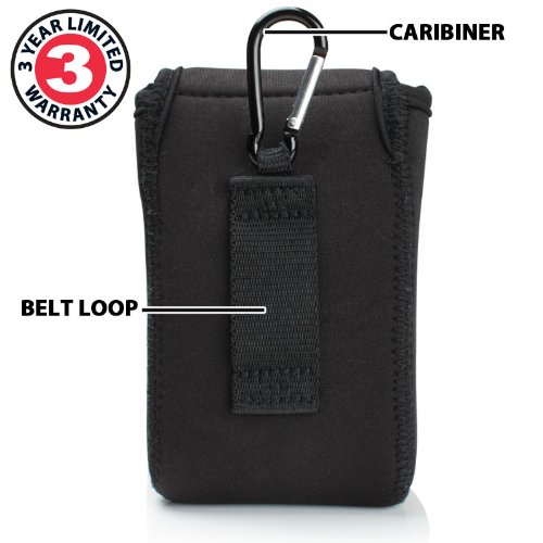 USA Gear Handheld GPS Case Holster Garmin Approach G6, eTrex 20x, eTrex