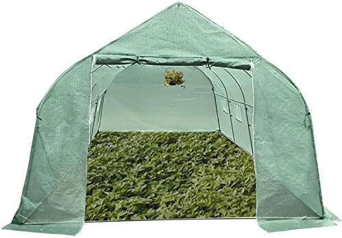 Walk-In Tunnel Green House Garden Plant, 12' x 10' x 7'Ft