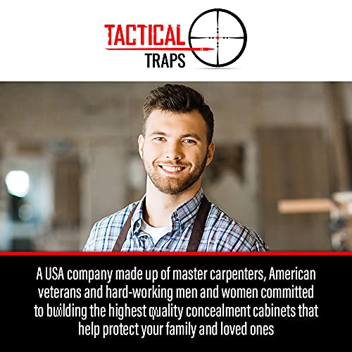 Tactical Traps Patriot 35S Compact Concealment Shelf with Trap Door