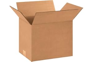 AVIDITI 12 x 9 x 9 Corrugated Cardboard Boxes, Small 12"L x 9"W x 9"H, Pack of 25 | Shipping, Packaging, Moving, Storage Box for Home or Business, Strong Wholesale Bulk Boxes